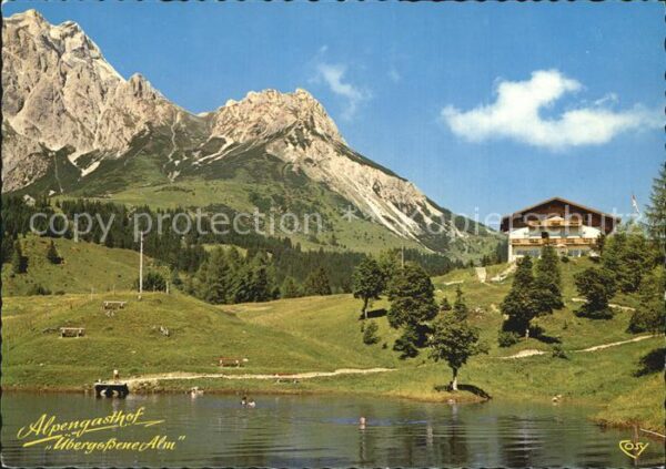 Dienten Hochkoenig Alpengasthof Übergossene Alm