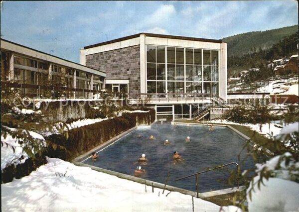 Wildbad Schwarzwald Thermalbad Weihnachtsgrüße