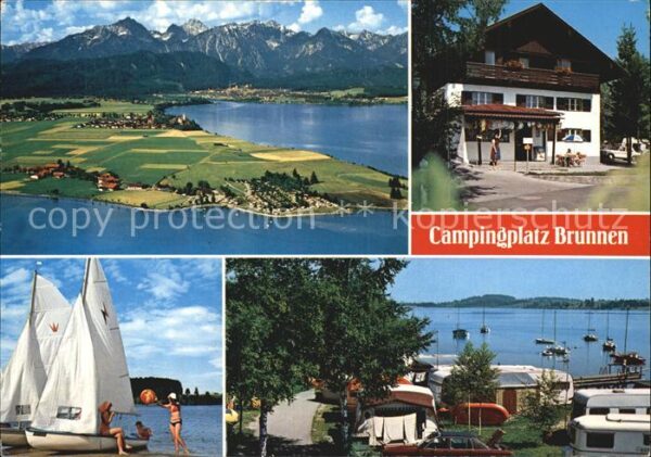 Schwangau Waltenhofen Campingplatz Brunnen am For
