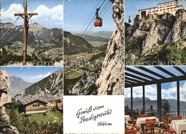 Bad Reichenhall Predigtstuhlbahn Gipfelstation