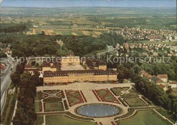 Ludwigsburg Residenzschloss Schloss Favorite Luftbi
