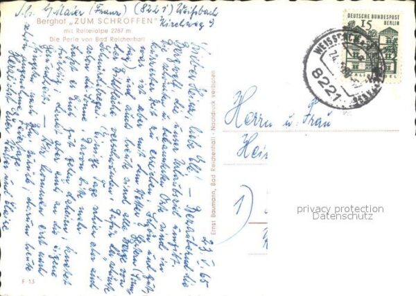 Bad Reichenhall Berghof zum Schroffen Reiteralpe – Bild 2