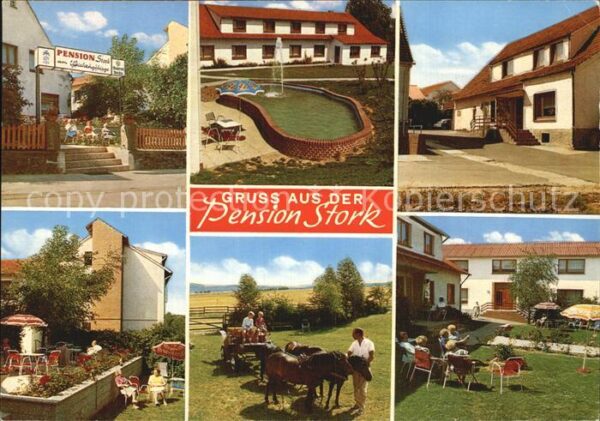 Bad Holzhausen Luebbecke Pension haus Stork am Wiehengebirge