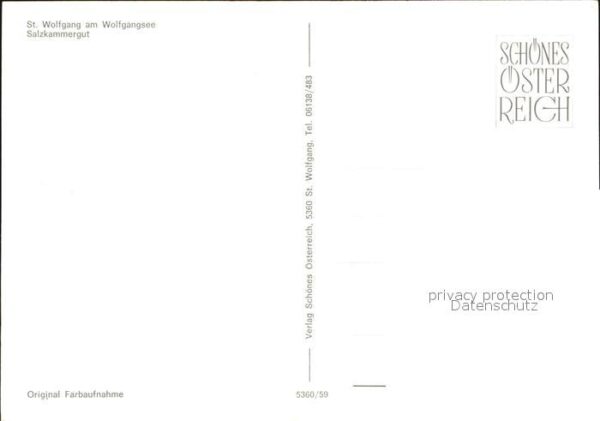 Wolfgang Wolfgangsee St Luftaufnahme – Bild 2