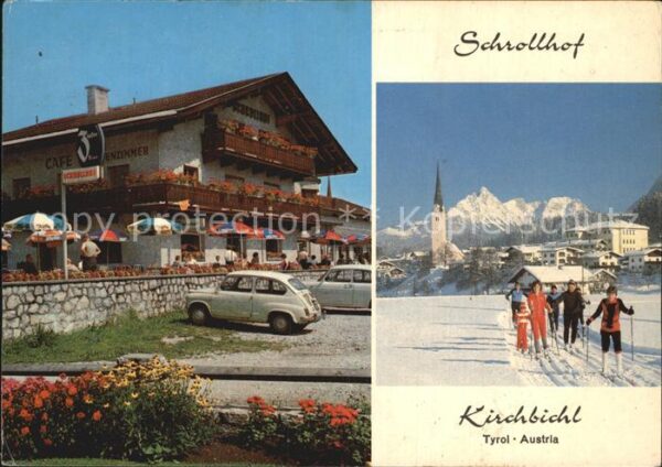 Kirchbichl Tirol Hotel Pension Schrollhof Skiloipe Winte