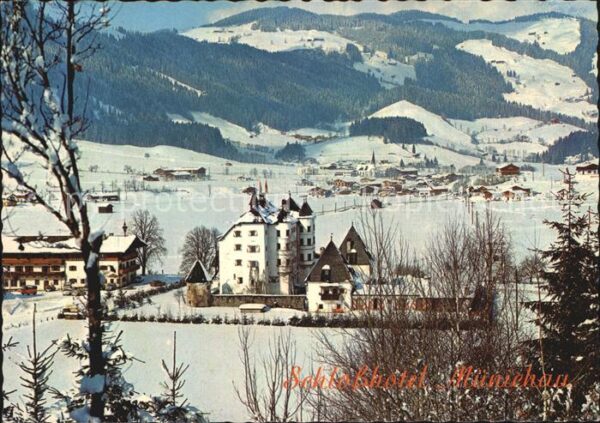 Kitzbuehel Tirol Schlosshotel Münichau Winter