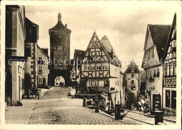 Rothenburg Tauber Plönlein