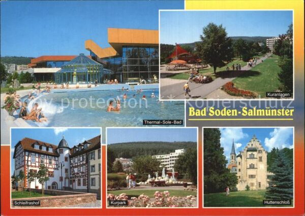Bad Soden-Salmuenster Schleifrashof Kurpark Huttenschloss
