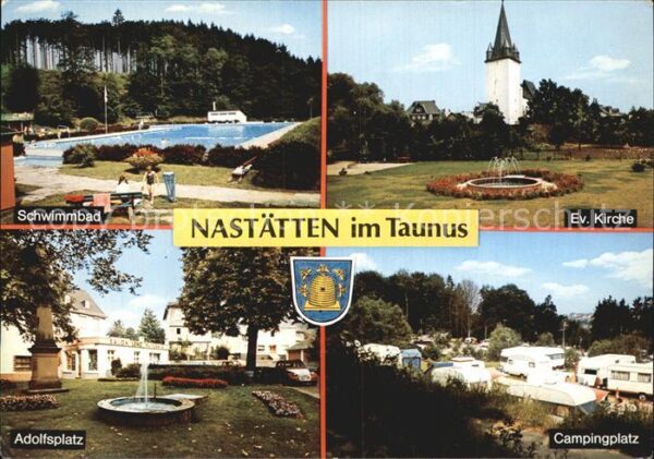 Nastaetten Taunus Evangelische Kirche Adolfsplatz Camping