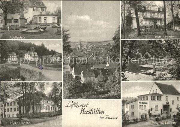 Nastaetten Taunus Adolfsplatz Hotel Oranien Tannenhof Sch