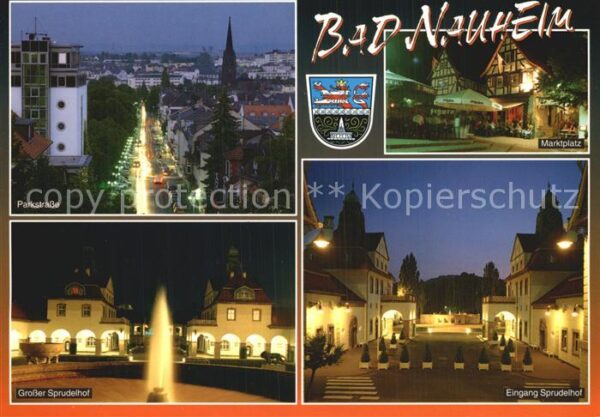 Bad Nauheim Parkstraße Großer Sprudelhof Marktplatz