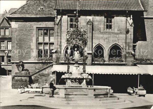 Goettingen Niedersachsen Gänselieselbrunnen