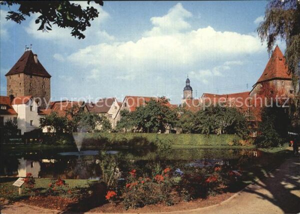Altdorf Nuernberg Stadttürme Anlage am Rossweiher
