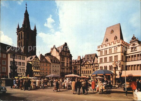 Trier Hauptmarkt Steipe Kirche Gangolf Petrus