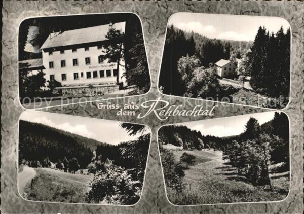 Grossrehmuehle Gasthof zum Rehbachtal Landschaft Frank
