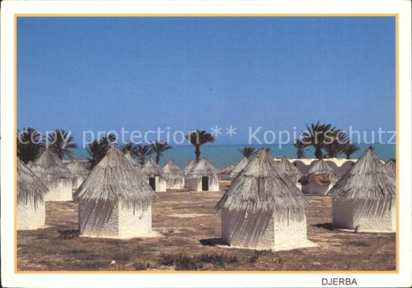 Djerba Hütten mit Strohdach