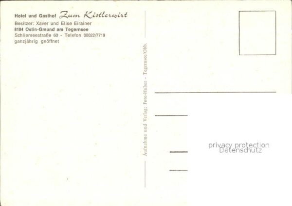 Ostin Tegernsee Hotel Gasthof Zum Kistlerwirt – Bild 2