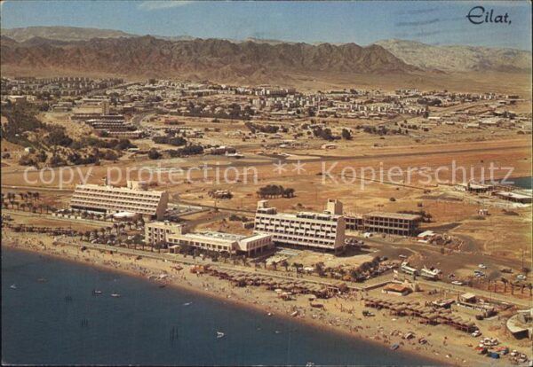 Eilat Eilath Israel Fliegeraufnahme