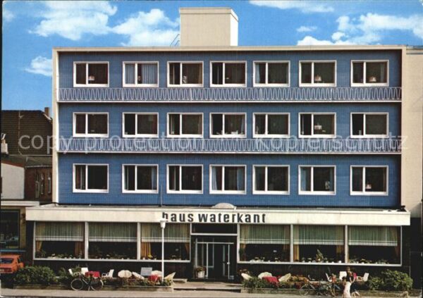 Norderney Nordseebad Strandhotel haus waterkant
