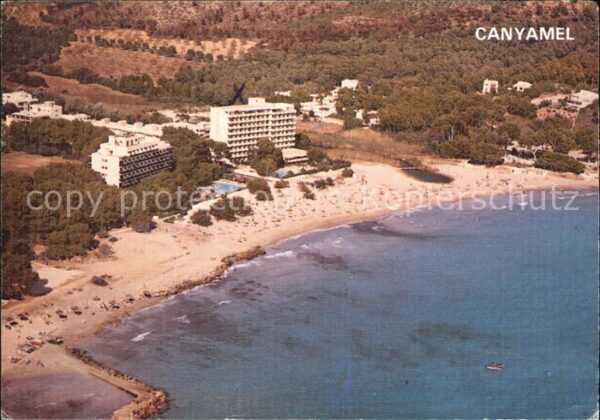 Canyamel Strand Hotels Fliegeraufnahme