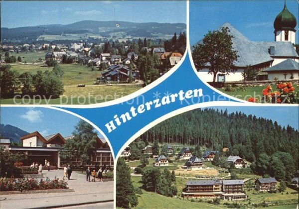 Hinterzarten Teilansichten Heilklimatischer Kurort u