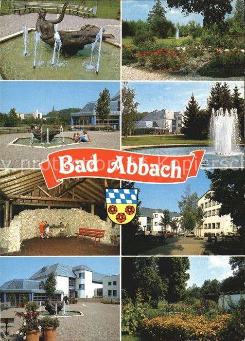 Bad Abbach Teilansichten Kurstadt Kurpark Springbr