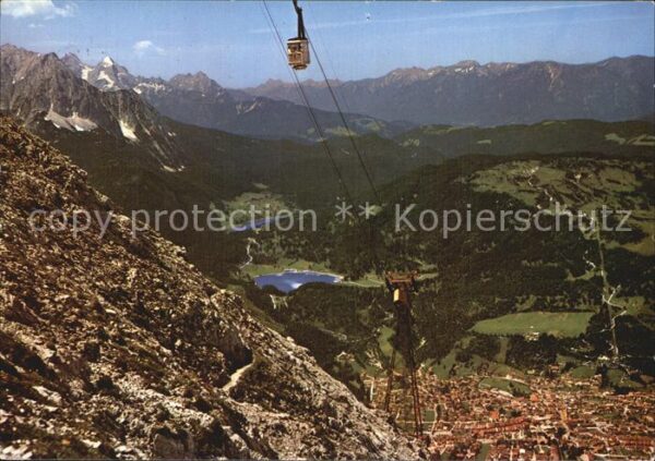 Mittenwald Bayern Karwendelbahn Lautersee Ferchensee Alpe