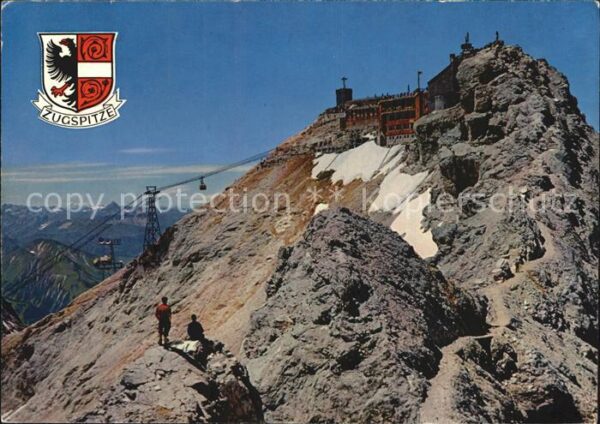 Zugspitze mit Münchnerhaus Fernsicht zu Allgäuer