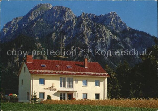 Fuessen Allgaeu Kneipp Kurhaus Dr Fischer Sanatorium Al