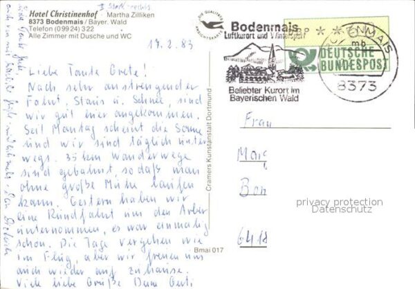 Bodenmais Hotel Christinenhof – Bild 2
