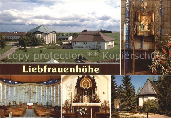 Ergenzingen Krönungskirche Liebfrauenhöhe Altar Kap