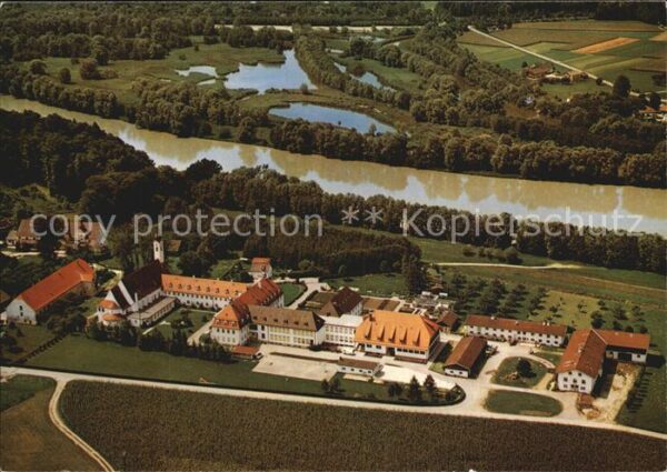 Griesstaett Wasserburg Inn Dominikanerinnenkloster mit Internat Fl