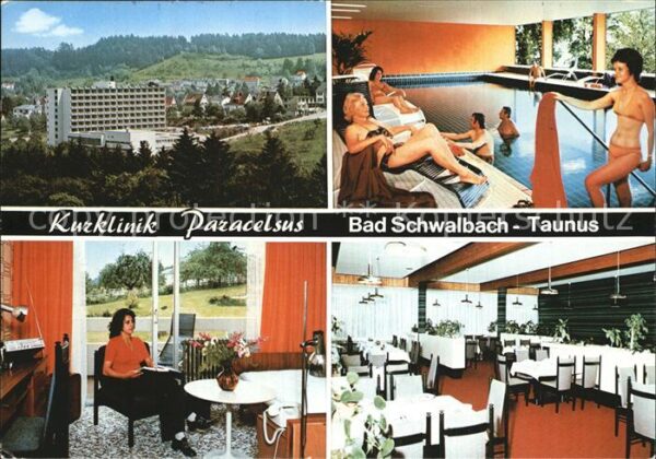 Bad Schwalbach Kurklinik Paracelsus Hallenbad Restaura