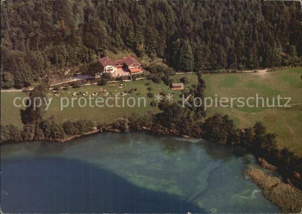 Bad Reichenhall Pension Hubertus Thumsee Fliegeraufnahm