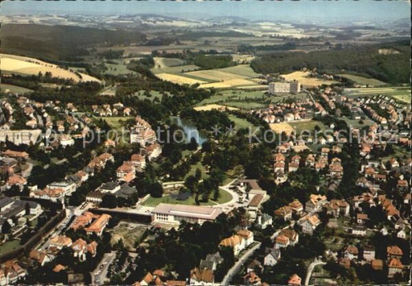 Bad Salzuflen Herzbad Teutoburger Wald Fliegeraufnahm