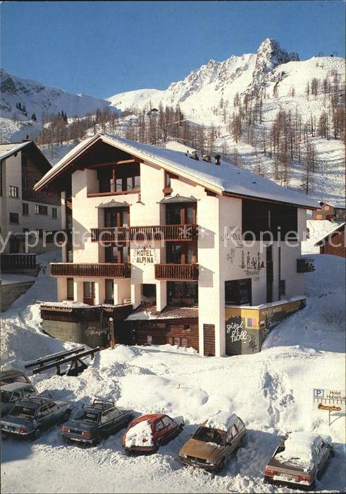 Malbun Hotel Alpina Winterpanorama