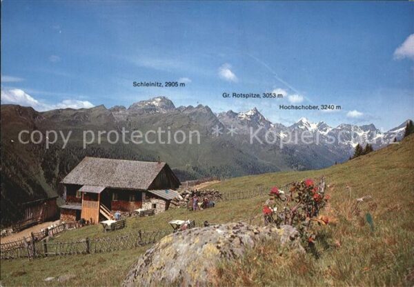 Doelsach Alpengasthof Raneralm Alpenpanorama