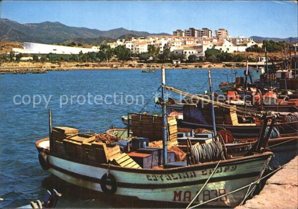 Estepona Vista desde el muelle Pesquero Fischere