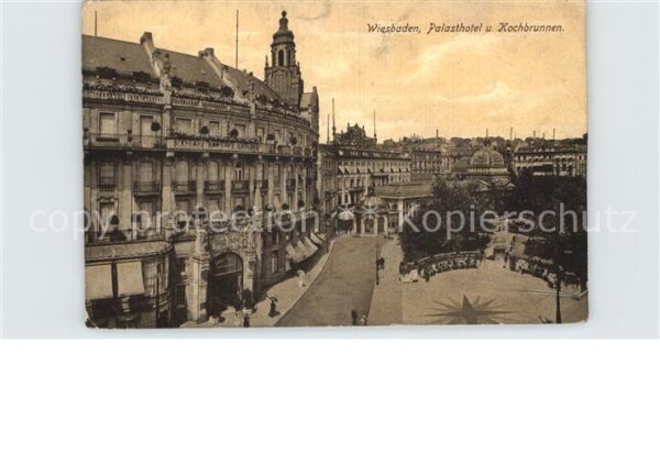 Wiesbaden Palasthotel Kochbrunne