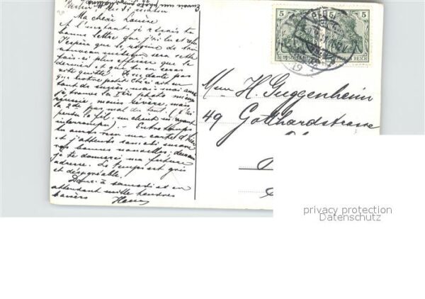 Berlin Königliches Museum Künstlerkarte – Bild 2