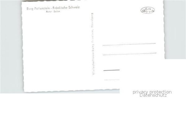 Pottenstein Oberfranken Burg Roter Salon – Bild 2