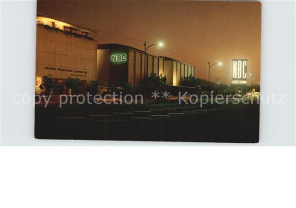 Burbank California National Broadcasting Company Studios N