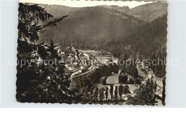 Sitzendorf Thueringen Blick vom Annafels