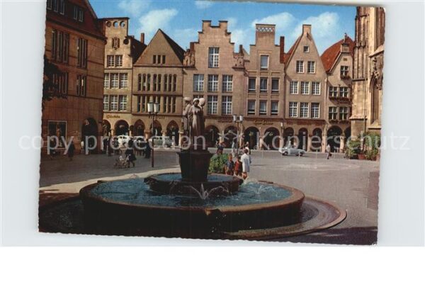 Muenster Westfalen Lambertusbrunnen