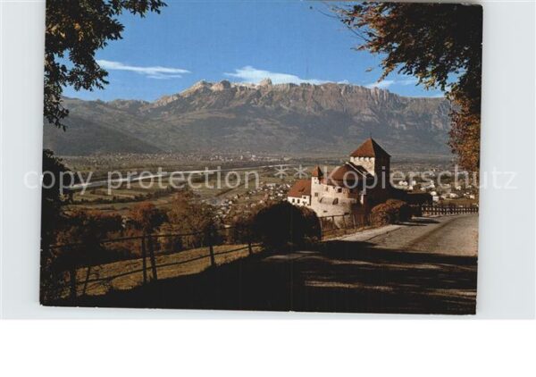 Vaduz Fürstentum Liechtenstein Schloss Vaduz
