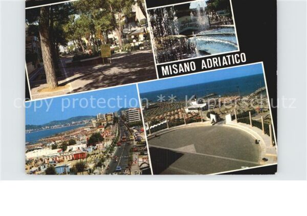 Misano Adriatico Seepromenade Strand
