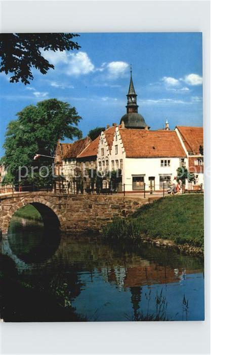 Friedrichstadt Eider zwischen Eider und Treene Steinbrücke
