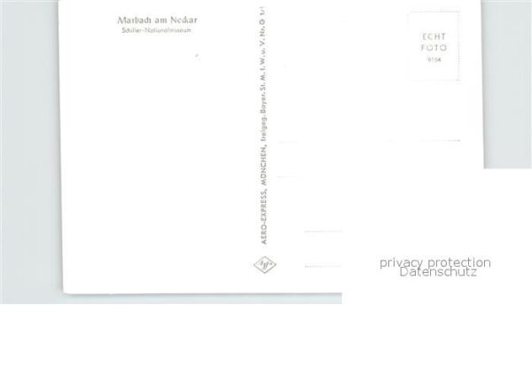 Marbach Neckar Fliegeraufnahme Schiller-Nationalmuseum – Bild 2