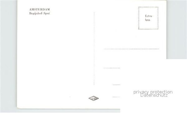 Amsterdam Niederlande Begijnhof Spui – Bild 2