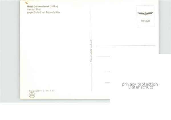 Patsch Fliegeraufnahme mit Hotel Grünwalderhof – Bild 2